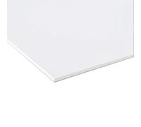 Forex Panneau en PVC blanc épaisseur 5 mm 100 x 100 cm blanc forex blanc PVC blanc