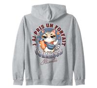 Forfait Connasse illimité Femme caractère Humour piquant Sweat à Capuche