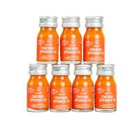 Forfait hebdomadaire : distributeur d'énergie bio 7x30ml Shot naturel contre la fatigue et la fatigue 1 shot = vos besoins quotidiens en vitamine C. Sans additifs.