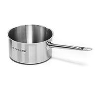 FORGAST Casserole Inox Induction 6 Litres 24 cm avec Couvercle Marmite | Faitout Professionnel Acier Inoxydable, Fond 3 Couches, Poignée Isolante, Casserole Tout Feux, Lave-Vaisselle