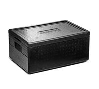 Forgast Conteneur d'isolation thermique | Thermobox PPE | Ligne Eco universelle | avec couvercle | Modèle pour boulangers et pâtissiers | Format GN 1/1 | Dimensions 60x40x28,3 cm