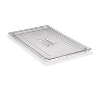 Forgast Couvercle en polycarbonate | Format GN 1/4 | Dimensions 16,2x26,5 cm | pour bacs GN, bacs gastronormes | pour réchaud, bain marie, saladette | Facile à nettoyer | Lavable au lave-vaisselle