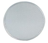 Forgast Filet à pizza | Rond | Diamètre 36 cm | Fabriqué en aluminium | Écran à pizza | Palette de pizzas | Parfait pour cuire des pizzas | Bord sans couture | Antiadhésif | Facile à nettoyer