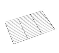 Forgast Grille | Grille de Four | Acier Inoxydable | Chromée | Dimensions 65x53 cm | Format GN 2/1 | Grille de Remplacement pour Barbecue | Facile à Nettoyer | Lavable au Lave-Vaisselle