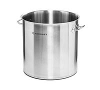 Forgast Marmite Haut | Acier Inoxydable | Capacité 33 litres | Diamètre ⌀ 35 cm | La marmite Peut être utilisée sur Tous Types de Feux: électrique, gaz et Induction | Lavable au Lave-Vaisselle