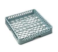 Forgast Panier pour lave-vaisselle | pour couverts assiettes verres tasses | pour le lave-vaisselle de restauration | Panier universel pour lave-vaisselle | en plastique | Dimensions 50x50x10cm