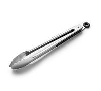 Forgast Pince à Servir en Acier Inoxydable | 30 cm | Pince de Cuisine | Pince à Cuire | Pince à Rôtir, à Viande, Aliments | pour Tenir, pour Saisir| pour Cuisiner, Griller, Servir au Buffet, Barbecue