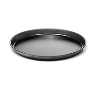 Forgast Plateau à pizza rond | Diamètre Ø 30 cm | Plaque de cuisson | Plateau rond | Plat à pizza en tôle | Fabriqué à partir d'un type spécial de Bluesteel | Pour tout type de pizza