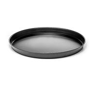 Forgast Plateau à pizza rond | Diamètre Ø 50 cm | Plaque de cuisson | Plateau rond | Plat à pizza en tôle | Fabriqué à partir d'un type spécial de Bluesteel | Pour tout type de pizza