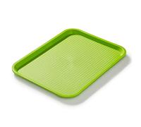 Forgast Plateau de Service 40x30cm Vert Plastique Robuste