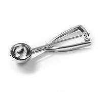 Forgast Portionneuse à Glace en Acier Inoxydable | 1/20 Litre | Gadget De Cuisine | Outil D'application | Cuillère à glace avec déclencheur | pour Crème | Pâte à Gâteau | Melon | Biscuits