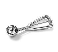 Forgast Portionneuse à Glace en Acier Inoxydable | 1/24 Litre | Gadget De Cuisine | Outil D'application | Cuillère à glace avec déclencheur | pour Crème | Pâte à Gâteau | Melon | Biscuits