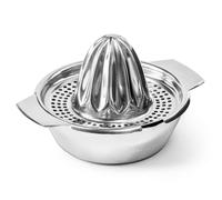 Forgast Presse-citron en acier inoxydable | Presse-agrumes manuel | Ustensile de cuisine indispensable | pour extraire le jus des citrons, mandarines, oranges et citrons verts | Diamètre 15 cm