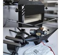 Forge à Gaz Propane Professionnel avec 4 Brûleurs et Kit d'Outils pour Serrurier | Enclume 10 kg, Pince à Bec Plat, Marteau 1 kg, Ètau de Banc, Gants de Travail | Loss