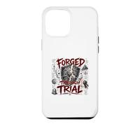 Forgé à Travers Le procès du Guerrier chrétien Armure Foi Coque pour iPhone 12 Pro Max