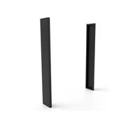 Lot de 2 fileurs en acier noir pour cuisine extérieure