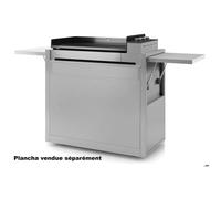 Forge Adour Chariot pour plancha inox - chpif751