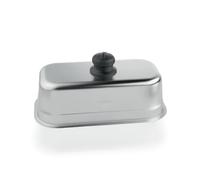 Forge Adour Cloche de cuisson inox rectangulaire pour plancha 32x17 cm