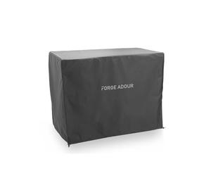 Forge Adour - Housse Chariot Plancha 60 cm Noir, Protection Imperméable Anti-UV, Cordon de Serrage, Compatible Chariot Premium et Origin 60 cm, Garantie 2 Ans