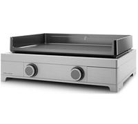 Forge Adour Plancha gaz MODERN G 60 I Inox 2 brûleurs 60x42 cm 5300 W Argent