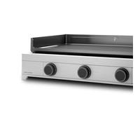 Forge Adour Plancha gaz Modern 75 I 6000 W Noir et Argent