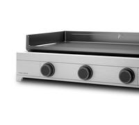 Forge Adour Plancha gaz Modern 75 I 6000 W Noir et Argent