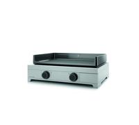 FORGE ADOUR-Plancha électrique en inox et fonte émaillée Forge Adour Modern E 60 - 65,5 x 54,5 x 23,8 cm