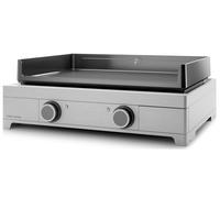 forge adour plancha gaz 3200w plaque fonte émaillée 60x41cm modern e60i