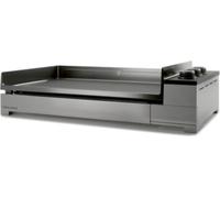 Forge Adour Plancha à gaz Premium G 75 I 6600 W Argent