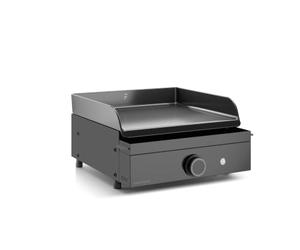 FORGE ADOUR Plancha Origin Gaz 45 châssis acier | Plaque fonte emaillee, chassis acier revetement 3 couches, garantie 10 ans, fabrication France/Espagne