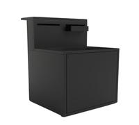 Support plancha Forge Adour SPAF CBN fermé avec comptoir bar Noir Noir G