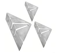 Forge d'angle en métal, angle d'onglet 22,5°-90° avec échelle, règle triangulaire pour la construction du métal et le travail du bois, outil de marquage pour la coupe de tuyaux, le soudage et la