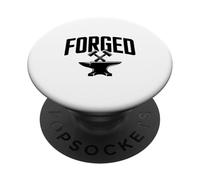 Forgé : Enclume Solide pour forgerons PopSockets PopGrip Adhésif