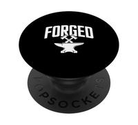 Forgé : Enclume Solide pour forgerons PopSockets PopGrip Adhésif