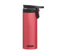 FORGE FLOW CAFET & TRAVE DE VOYAGE ACIER INOXDUBLE ISOLUBLE - Base de silicium antidrapant - Opration facile une main - 16 oz Strawberry Wild