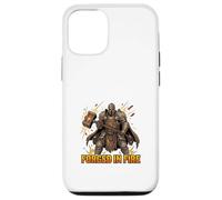 Forgé Force Warrior Hammer Power Design Coque pour iPhone 12/12 Pro