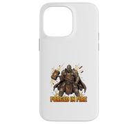 Forgé Force Warrior Hammer Power Design Coque pour iPhone 14 Pro Max