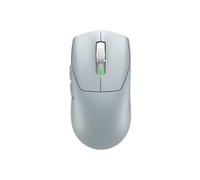 FORGE GM340 - Souris - optique - 6 boutons - filaire, sans fil - 2.4 GHz, Bluetooth - récepteur sans fil USB - sky