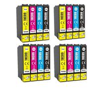 ForgeCore Cartouche d'encre T603 T603XL E-603XL, Compatible avec l'imprimante Workforce WF-2810DWF WF-2830DWF WF-2835DWF WF-2850DWF(4Set)