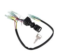 ForgeCore Clé de commutateur d'allumage Assy 75 85 115 150HP, 2 pièces, Fonctionne avec boîte de Commande de Moteur Hors-Bord pour numéro de pièce 703-82510-43-00 MP51040