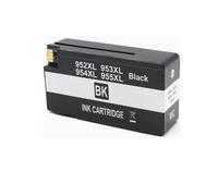 ForgeCore Compatible avec pour Cartouche d'encre de Remplacement 952XL 953XL 954XL 955XL pour Officejet Pro 7720 7730 7740 8210 8218 8710 8720 8725 8730 8740(1 Black)