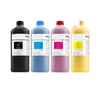 ForgeCore Ensemble de 4 Couleurs d'encre pigmentée pour imprimante d'étiquettes Compatible avec Les ColorWorks C3500 C7500 TM-C3500 TM-C3510 TM-C3520 TM-C7520G CW-C6500A C6500P