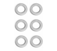 ForgeCore Joint de Joint de Bouchon de vidange d'huile 12,5 mm 09168-12012 Compatible avec Les pièces de Moto Automobile pour Hors-Bord 4 Temps DF 9,9 A 9,9 B 15 A 25 A 30 AD 09168-12012(2)