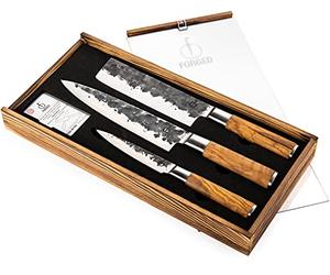 Forged Couteau de Chef fabriqué à la Main