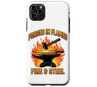 Forged in Flames Marteau à Enclume Forgé dans Les Flammes Cadeau Coque pour iPhone 11 Pro Max