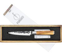 Forged Olive Couteau universel 12 cm, main, Caisse en bois