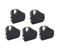 ForgediY Ruban d'encre pour Machine à écrire 5PK PT-200BK MK-RS100B 3604B001, Compatible avec imprimante d'identification MK2600 MK2500 MK2100 MK2000 MK1500 MK1100 Mark 1 Pro