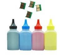 ForgediY Toner en Poudre Cristal Puce, 8 pièces, Compatible avec CF510A 204A CF530A 205A M154nw M154a 154a M180 M180nw M180n M33 M181fw(CF510A 204A)