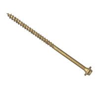 ForgeFast Lot de 40 vis de fixation pour bois Marron clair 7 x 250 mm