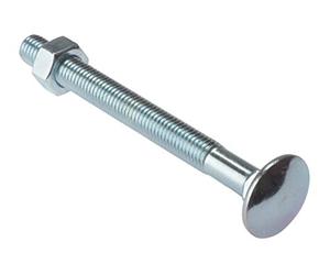 Forgefix CB10300M Boulon de carrosserie et écrou Acier zingué
